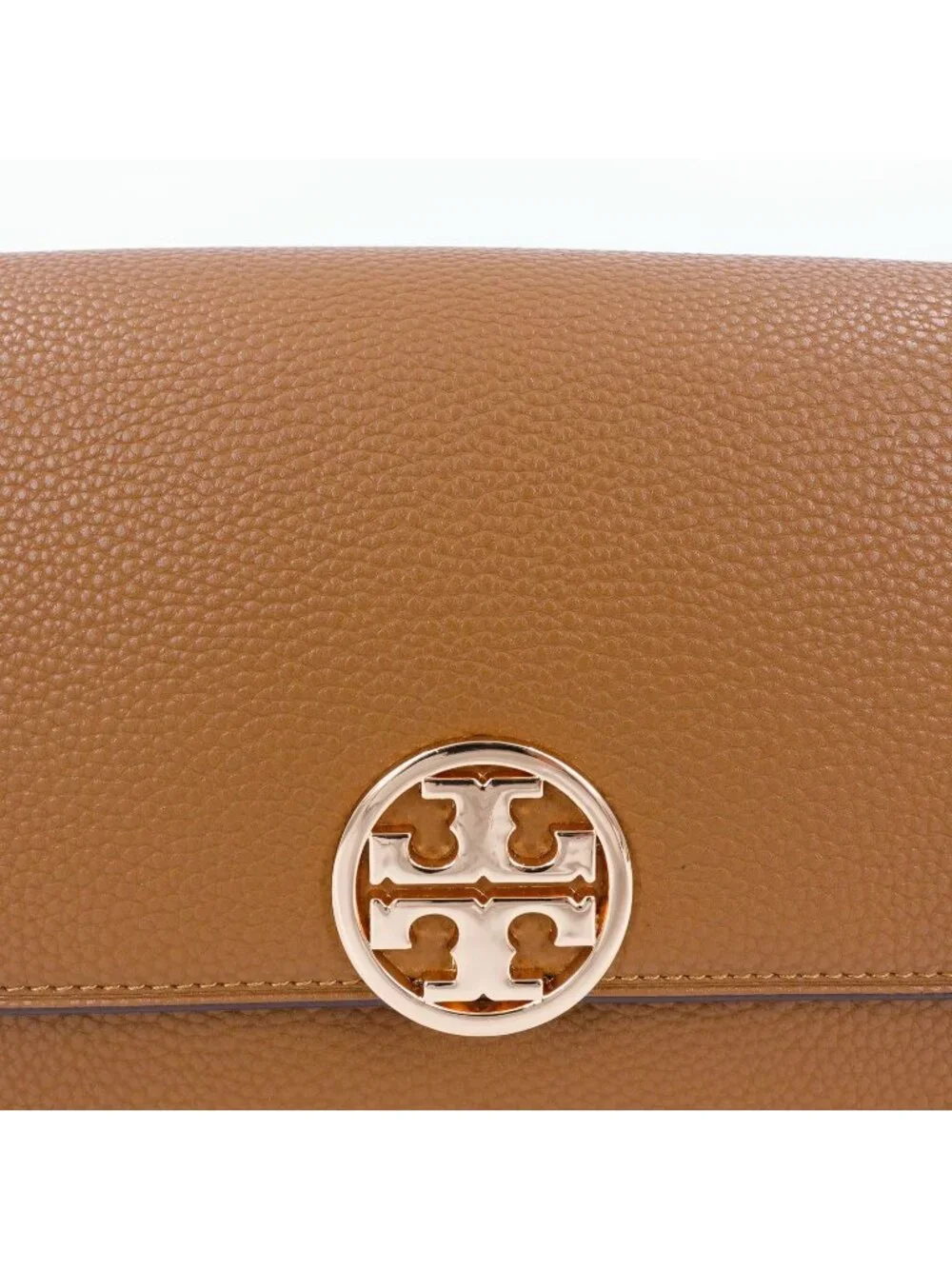 Tory Burch Miller Shoulder Bag Tiger's Eye Brown OS